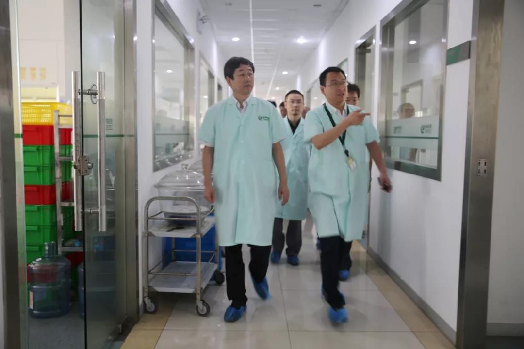 山东省科学院考察团莅临888电子检测考察交流-888电子