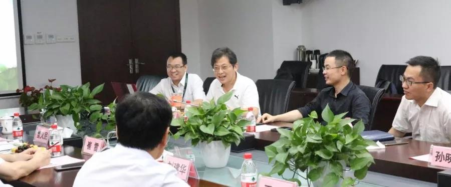 山东省科学院考察团莅临888电子检测考察交流-888电子