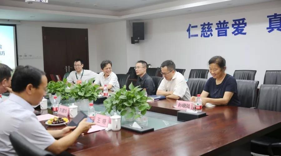 山东省科学院考察团莅临888电子检测考察交流-888电子